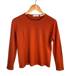 Neiman Marcus Cashmere Sweater Women Large Old Money Capsule Parisian Luxury